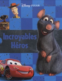  Hachette Jeunesse - Incroyables héros - Coffret en 5 volumes : Le monde de Nemo ; Cars ; Ratatouille ; Toy Story ; Wall-e.