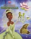  Hachette - La princesse et la grenouille - Coloriages, jeux et stickers.