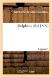 Germaine de Staël-Holstein - Delphine 1er fragment.
