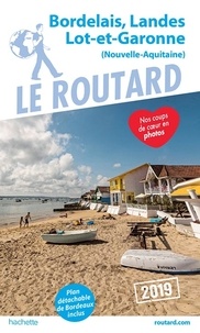  Le Routard - Bordelais, Landes, Lot-et-Garonne. 1 Plan détachable