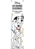 Jean-Luc Guérin et  Disney - Les grands classiques Disney - 50 marque-pages à colorier.