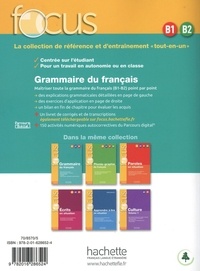 Grammaire du français B1-B2
