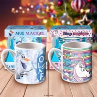 Mug magique Minnie et la licorne. Avec un mug magique