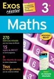 Josyane Curel et Paul Fauvergue - Maths 3e.