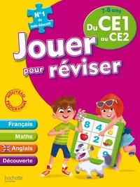 Michèle Lecreux et Loïc Audrain - Jouer pour réviser du CE1 au CE2, 7-8 ans - Avec un crayon-gomme.