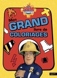 Hachette Jeunesse - Mon grand livre de coloriages Sam le pompier.