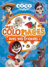  Disney - Mes coloriages avec stickers Coco.
