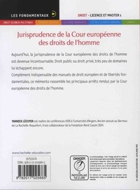 Jurisprudence de la Cour européenne des droits de l'homme 2e édition