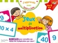 Thérèse Bonté - Jeux de multiplication - 110 cartes pour connaître ses tables de multiplication par coeur !.