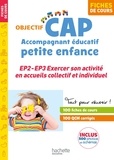 Annie Martinez et Marie-Odile Rua - CAP Accompagnant éducatif petite enfance - EP2 - EP3 Exercer son activité en accueils collectif et individuel - Fiches de cours.