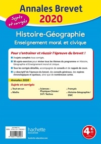 Histoire-Géo-EMC. Sujets et corrigés