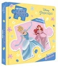  Hachette Jeunesse - Mon petit livre puzzle Disney Princesses - Robes féeriques.