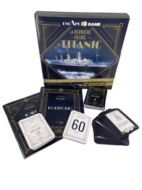 Escape game La dernière heure du Titanic. Échappez aux eaux glacées et survivez au naufrage !