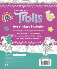 Mes stickers à colorier Trolls