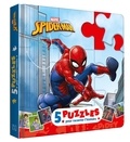  Marvel - Spider-Man - 5 puzzles pour raconter l'histoire.