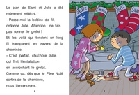 J'apprends à lire avec Sami et Julie  Sami et Julie et la magie de Noël. Niveau CE1