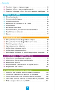 Fiches détachables Maths 3e  Edition 2021