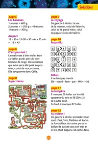 Jeux et énigmes du CE2 au CM1. Cahier de vacances  Edition 2022