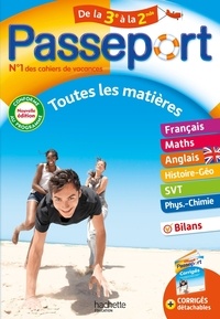 Cécile Meneu et Christophe Douay - Passeport Toutes les matières de la 3e à la 2de.