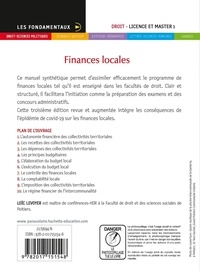 Finances locales 3e édition