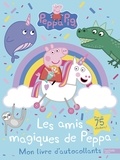  Hachette Jeunesse - Peppa Pig  : Les amis magiques de Peppa - Avec plus de 75 stickers.