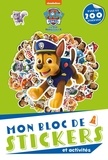  Nickelodeon - Mon bloc de stickers et activités Pat' Patrouille - Plus de 200 stickers.