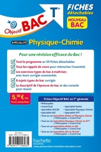 Fiches détachables Spécialité Physique Chimie Tle  Edition 2021