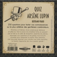 Quiz Arsène Lupin. 250 questions