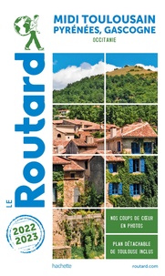  Le Routard - Midi toulousain - Pyrénées, Gascogne. 1 Plan détachable