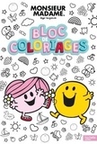 Roger Hargreaves - Bloc de coloriages Monsieur Madame.