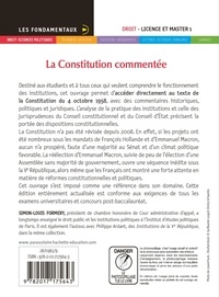 La Constitution commentée. Article par article  Edition 2022-2023