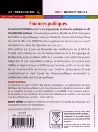Finances publiques. Droit budgétaire, comptabilité publique  Edition 2022-2023