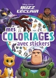  Disney - Mes coloriages avec stickers Disney Pixar Buzz l'éclair.