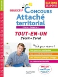 Gwénaël Gonnin - Objectif Concours Attaché territorial, externe, catégorie A - Tout-en-un, l'écrit + l'oral.