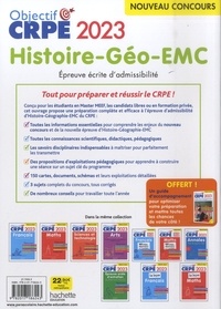Histoire-Géo EMC. Epreuve écrite d'admissibilité  Edition 2023