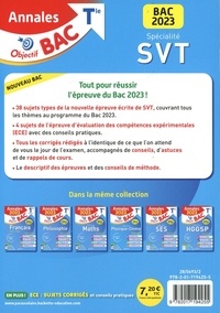 Spécialité SVT Tle. Sujets & corrigés  Edition 2023