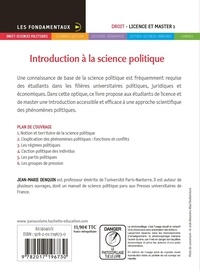 Introduction à la science politique 4e édition