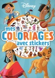  Disney - Mes Coloriages avec Stickers Disney.