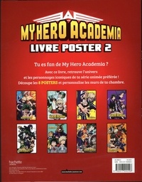 My Hero Academia. Livre poster 2. 8 posters inclus