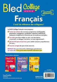 Français 6e à 3e Le Bled Collège  Edition 2023