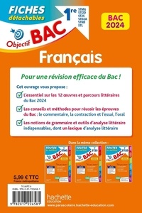 Fiches détachables Français Ecrit + Oral 1res STMG - STI2D - ST2S - STD2A - STHR - STL  Edition 2024