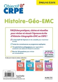 Histoire-Géographie-EMC, épreuve écrite d'admissibilité. 100 fiches efficaces pour bien réviser