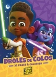  Disney - Drôles de colos Star Wars Les aventure des petits Jedi - 32 pages à colorier.