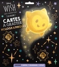  Disney - Cartes à gratter holographiques Wish, Asha et la bonne étoile - Les ateliers. Avec 7 cartes, 7 coloriages et 1 stylet.