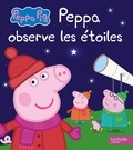 Aurélie Desfour - Peppa Pig  : Peppa observe les étoiles.