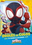  Disney Junior et  Marvel - Drôles de colos Spidey et ses amis extraordinaires - 32 pages à colorier.