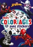  Marvel - Mes coloriages avec stickers Spider-man.