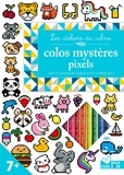  XXX - Colos pixels - avec crayons de couleur.