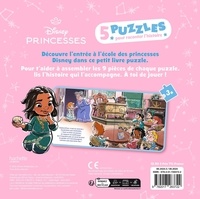 DISNEY PRINCESSES - Mon Petit Livre Puzzle - 5 puzzles 9 pièces