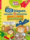 Aurore Meyer et Thérèse Bonté - Sami et Julie - 100 blagues charades et devinettes Spécial Animaux CP-CE1.